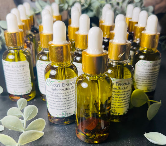 Hydration hair oil