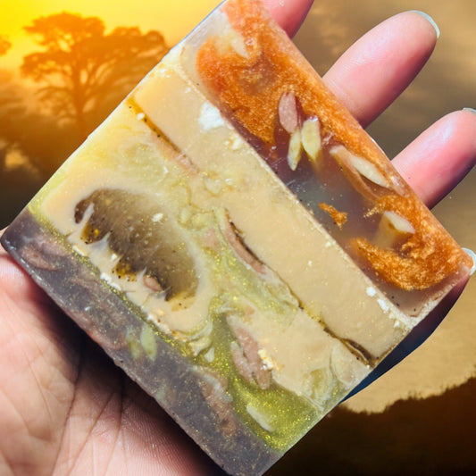 Men's Black Soap Artisan Bar